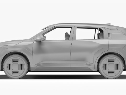 Kia EV3 2025 3D Model
