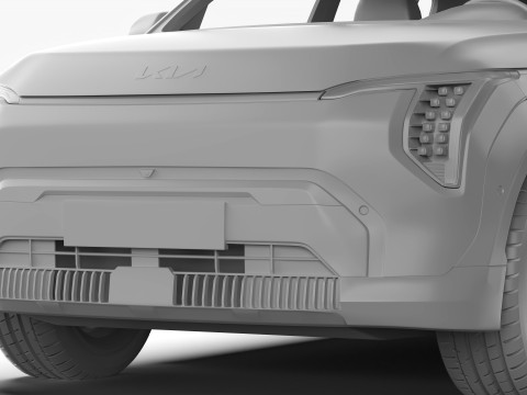 Kia EV3 2025 3D Model