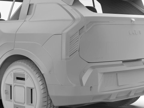 Kia EV3 2025 3D Model