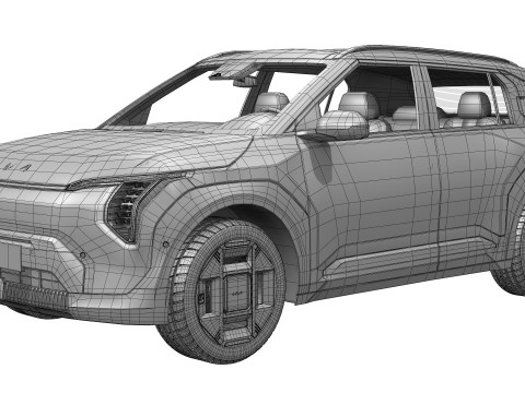 Kia EV3 2025 3D Model