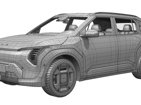 Kia EV3 2025 3D Model