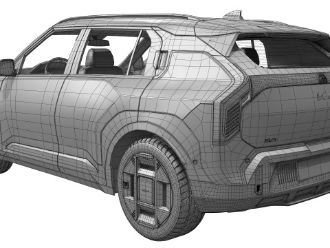 Kia EV3 2025 3D Model