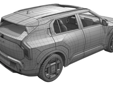 Kia EV3 2025 3D Model