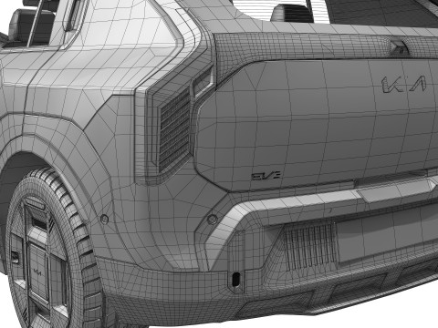 Kia EV3 2025 3D Model