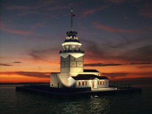 maidens tower 3D 模型