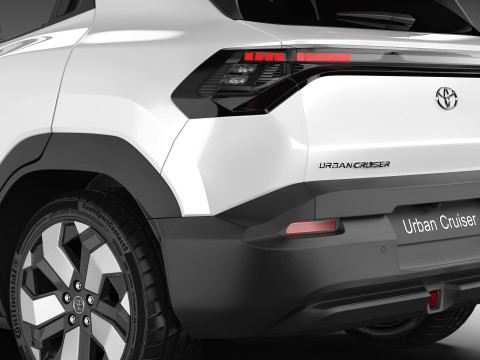 Toyota Urban Cruiser 2025 3D 모델