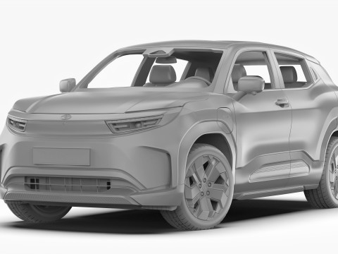 Toyota Urban Cruiser 2025 3D 모델