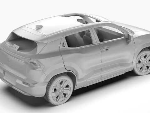 Toyota Urban Cruiser 2025 3D 모델