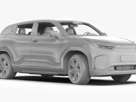 Toyota Urban Cruiser 2025 3D 모델