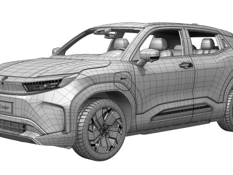 Toyota Urban Cruiser 2025 3D 모델