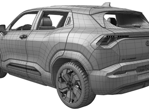 Toyota Urban Cruiser 2025 3D 모델