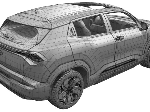 Toyota Urban Cruiser 2025 3D 모델