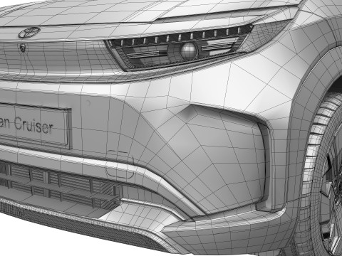 Toyota Urban Cruiser 2025 3D 모델