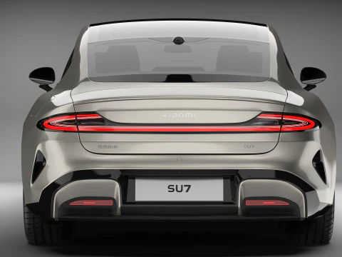 Xiaomi SU7 2024 3D Model