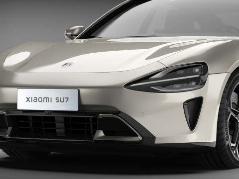 Xiaomi SU7 2024 3D Модель
