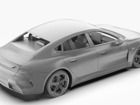 Xiaomi SU7 2024 3D Модель