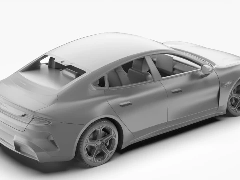 Xiaomi SU7 2024 3D Model