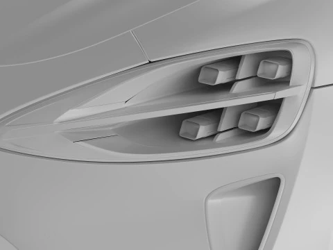 Xiaomi SU7 2024 3D Model
