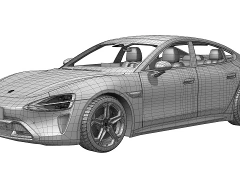 Xiaomi SU7 2024 3D Model