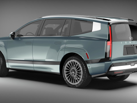 Hyundai Ioniq 9 2026 3D Model