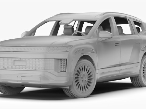 Hyundai Ioniq 9 2026 3D Model