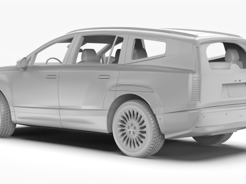 Hyundai Ioniq 9 2026 3D Model