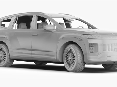 Hyundai Ioniq 9 2026 3D Model