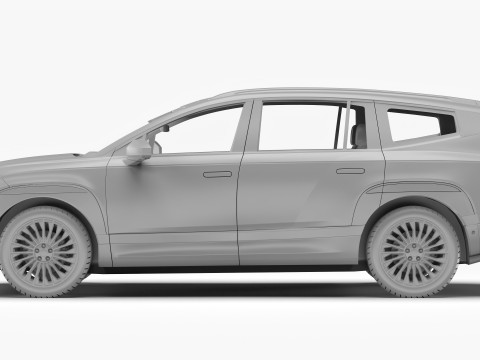 Hyundai Ioniq 9 2026 3D Model