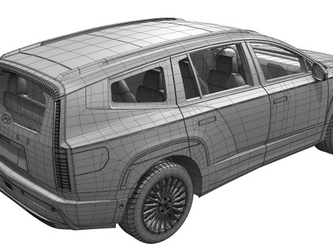 Hyundai Ioniq 9 2026 3D Model