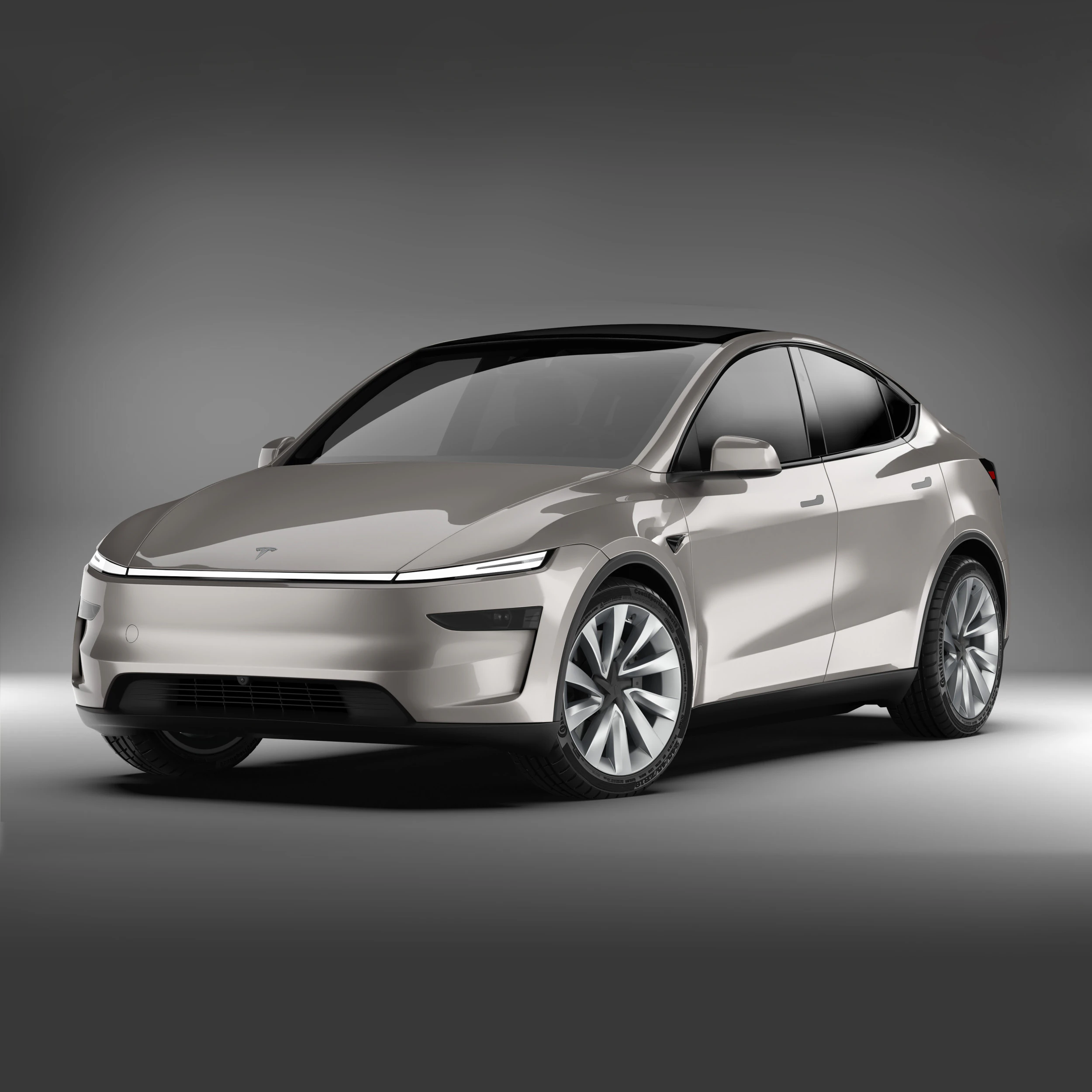 Tesla Model Y 2025 3D Model .c4d .max .obj .3ds .fbx .stl .blend 
