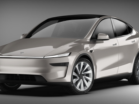 Tesla Model Y 2025 Modelo 3D