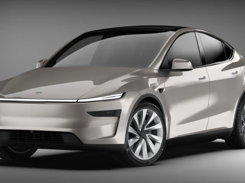Tesla Model Y 2025 3D Model