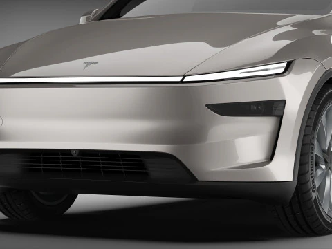 Tesla Model Y 2025 3D Model