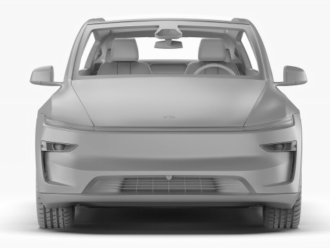 Tesla Model Y 2025 Modelo 3D