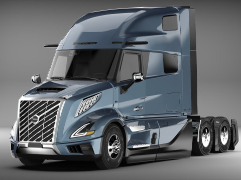 Volvo VNL 860 2025 Modelo 3D