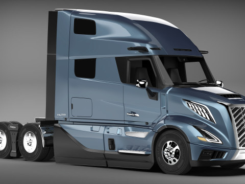 Volvo VNL 860 2025 Modelo 3D