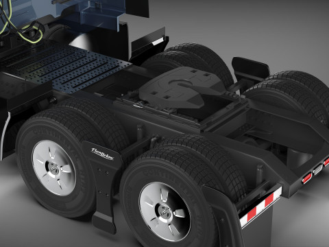 Volvo VNL 860 2025 Modelo 3D