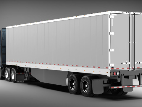 Volvo VNL 860 2025 Modelo 3D