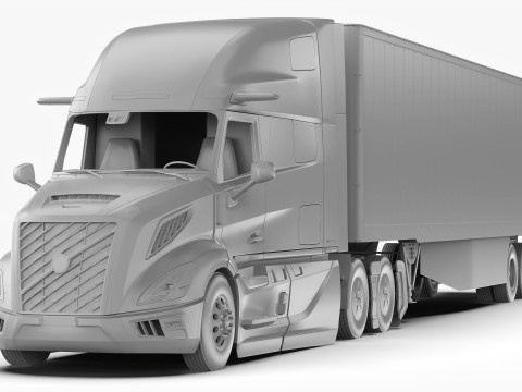 Volvo VNL 860 2025 Modelo 3D