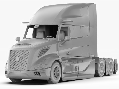 Volvo VNL 860 2025 Modelo 3D