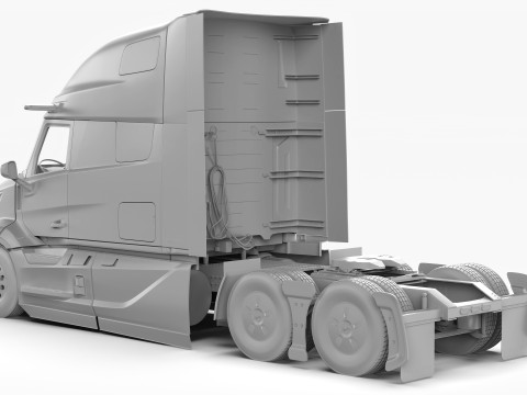 Volvo VNL 860 2025 Modelo 3D