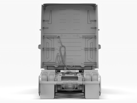 Volvo VNL 860 2025 Modelo 3D