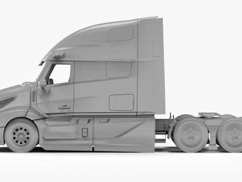 Volvo VNL 860 2025 Modelo 3D