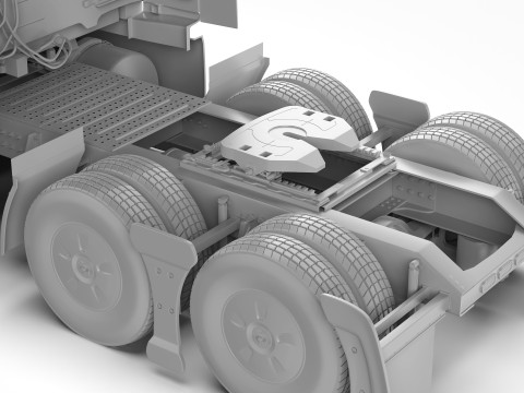 Volvo VNL 860 2025 Modelo 3D