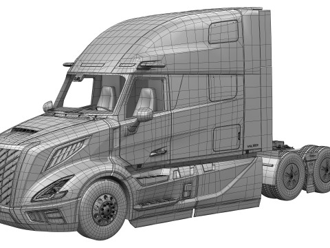 Volvo VNL 860 2025 Modelo 3D