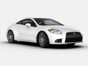 mitsubishi eclipse gt 2012 3D 模型