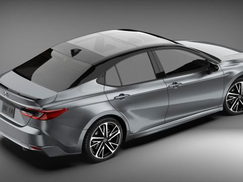 Toyota Camry Hybrid 2025 3D Модель