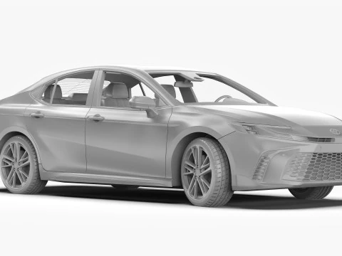 Toyota Camry Hybrid 2025 3D Model