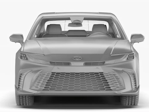 Toyota Camry Hybrid 2025 3D Model