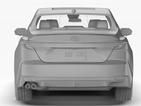 Toyota Camry Hybrid 2025 3D Модель